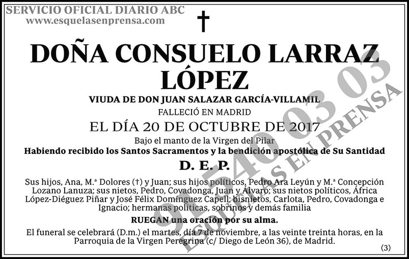 Consuelo Larraz López